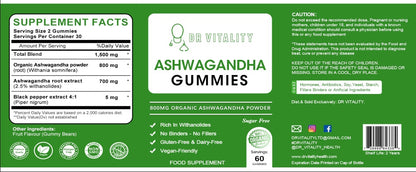 Ashwagandha - Gummies 800mg